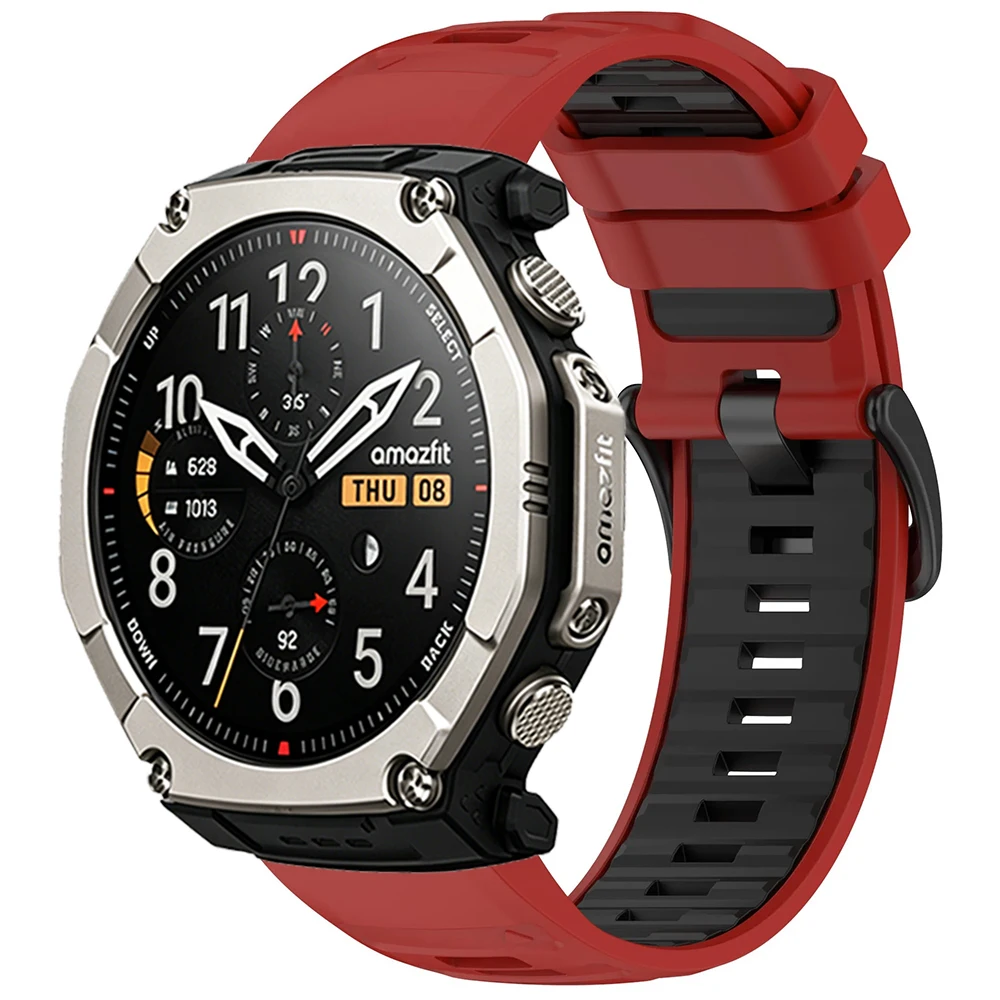 Durable Multi-Size Silicone Outdoor Watch Strap - Quick Fit Design
