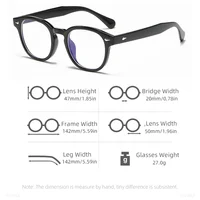 Lunettes classiques carrées anti-lumière bleue 2026 pour hommes, monture vintage avec verres clairs anti-lumière bleue pour femmes 5