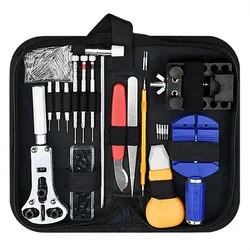 Deluxe Watch Repair Tool Kit Set with Professional Spring Bar and Back Opener Remover (147 Pcs)
