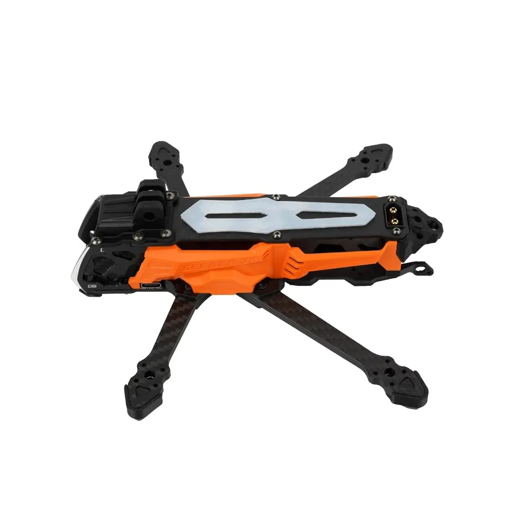 Châssis de course FPV DeepSpace SEEKER35 3.5 pouces DC avec composants électroniques montés