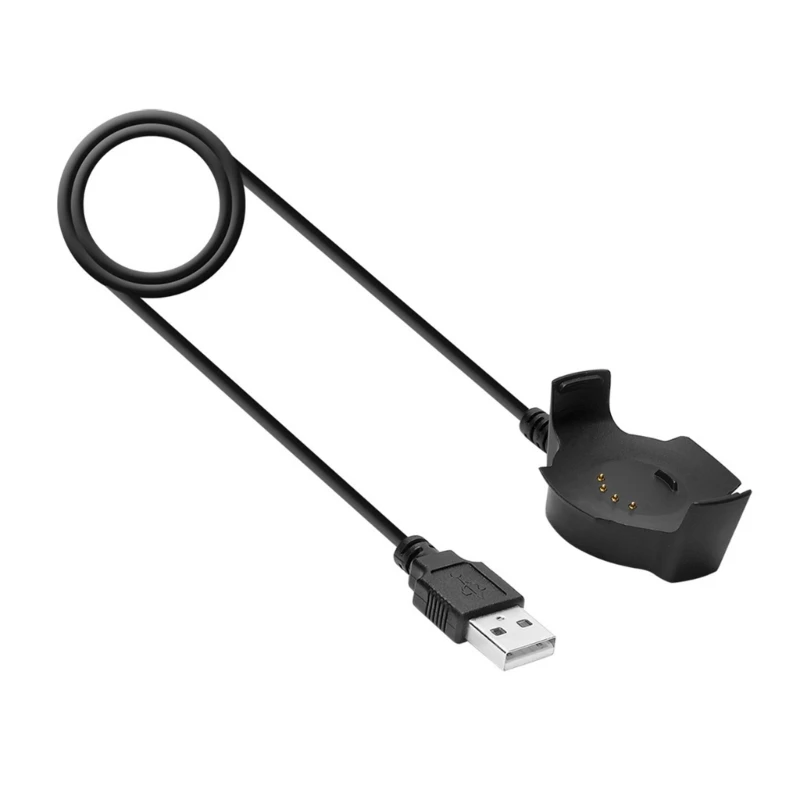 

100cm/39inch Black Charging Cable For Pace A1602 Smartwatch Charging