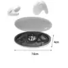 Mini in Ear Earphones IPX5 Waterproof HD Call Stereo Sound Wireless Earbuds Skin Color 6