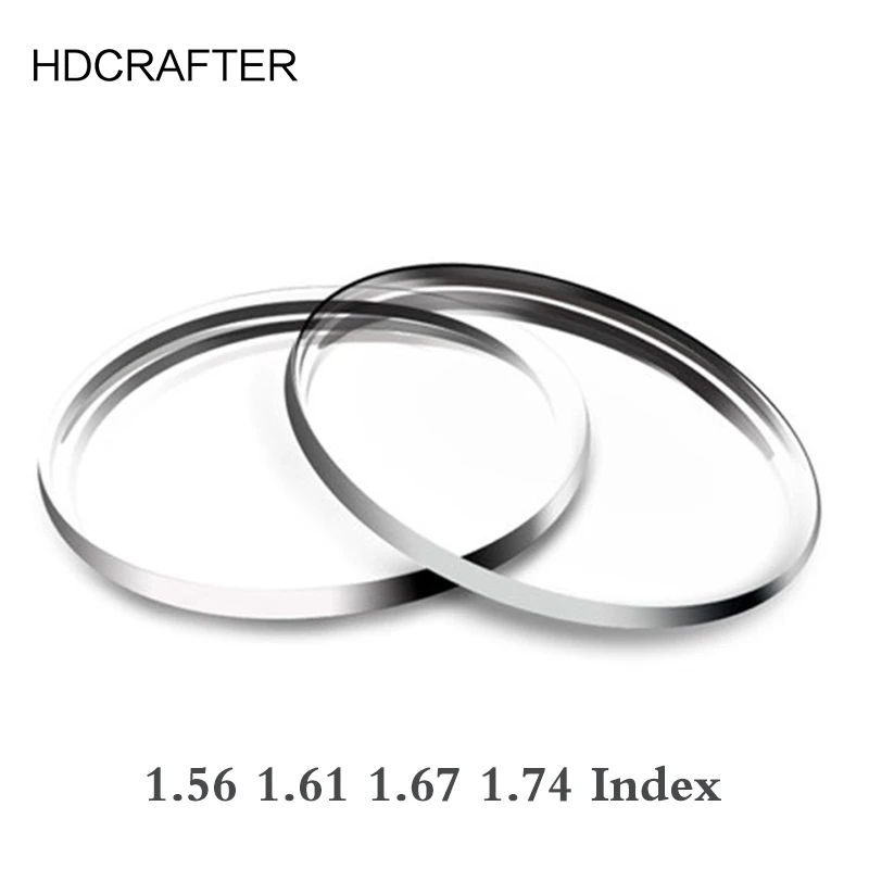 Index Aspheric Prescription Optical Lenses Glasses Reading Myopia Hyperopia Customized Glass Lens Prism Lens