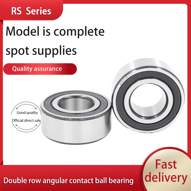 

1 PC Double row angular contact ball bearing 3820-2RS 3820RS inner diameter 100 outer diameter 125 thickness 19mm.