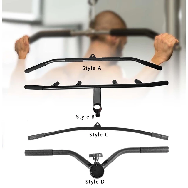 LAT Pull Down Bar, Fitness Spreader Bar, Pully Cable Machine