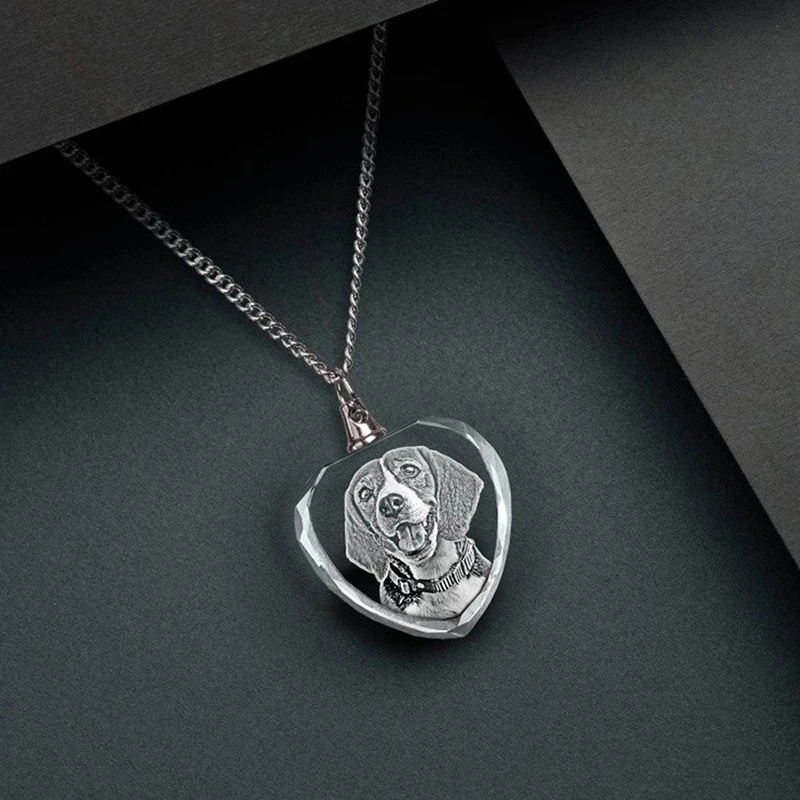 3D Memorial Necklace with Picture 5 | 3D Memorial Necklace with Picture 5