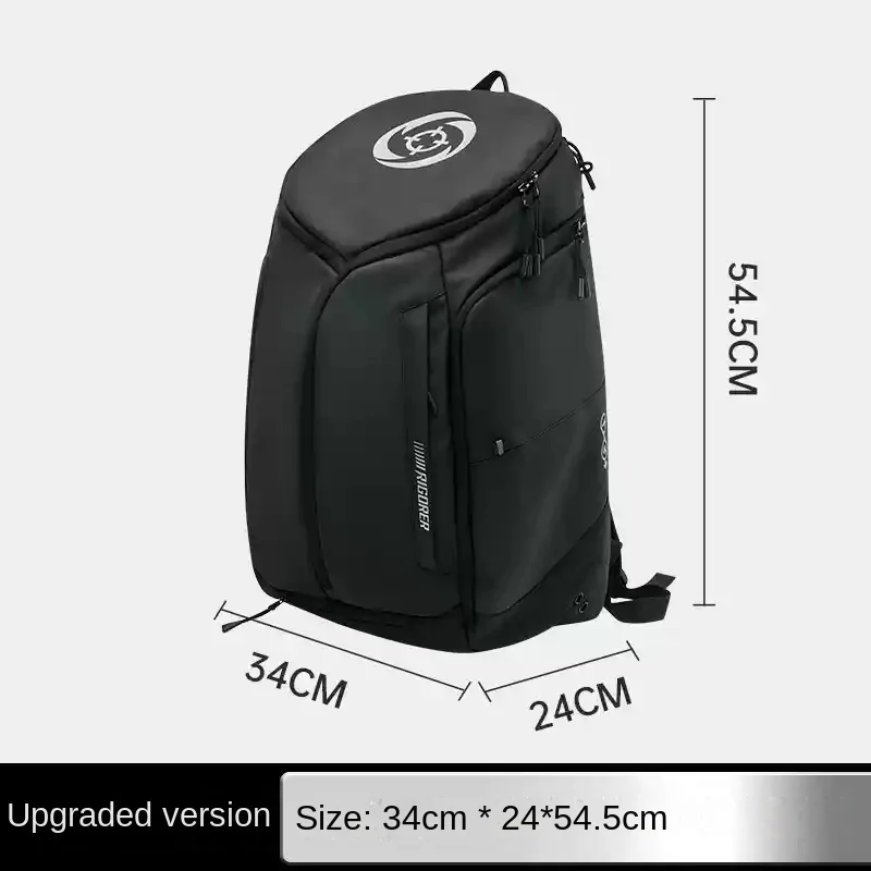 Gravity Basketball Backpack-Large Capacity Multifunctional w/ Net Pocket for Training Customizable Z123440102