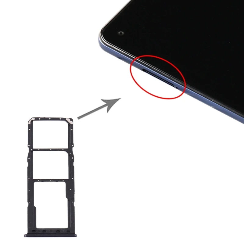 

Лоток для SIM-карты для Samsung Galaxy A21s + лоток для SIM-карты + лоток для карт Micro SD