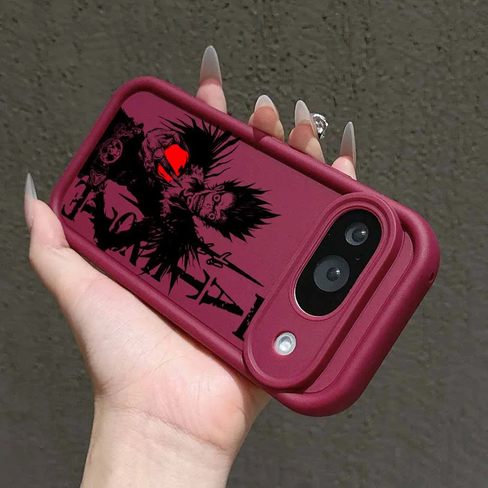 Anime Death Note Soft Feel Phone Case with Eyes Ladder Design