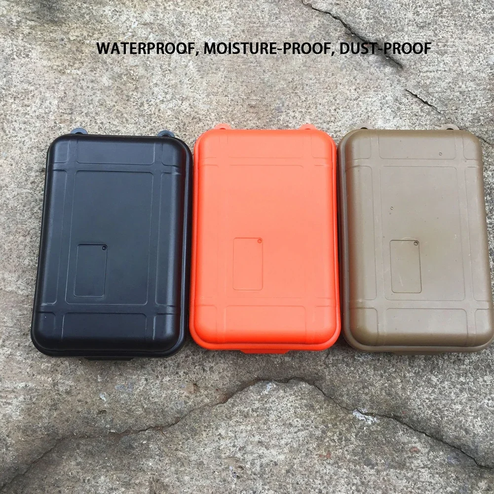 Outdoor Waterproof Survival Sealed Box Dustproof Shockproof Plastic EDC Tools Storage Container Case Fishing Tackle Tools Boxes