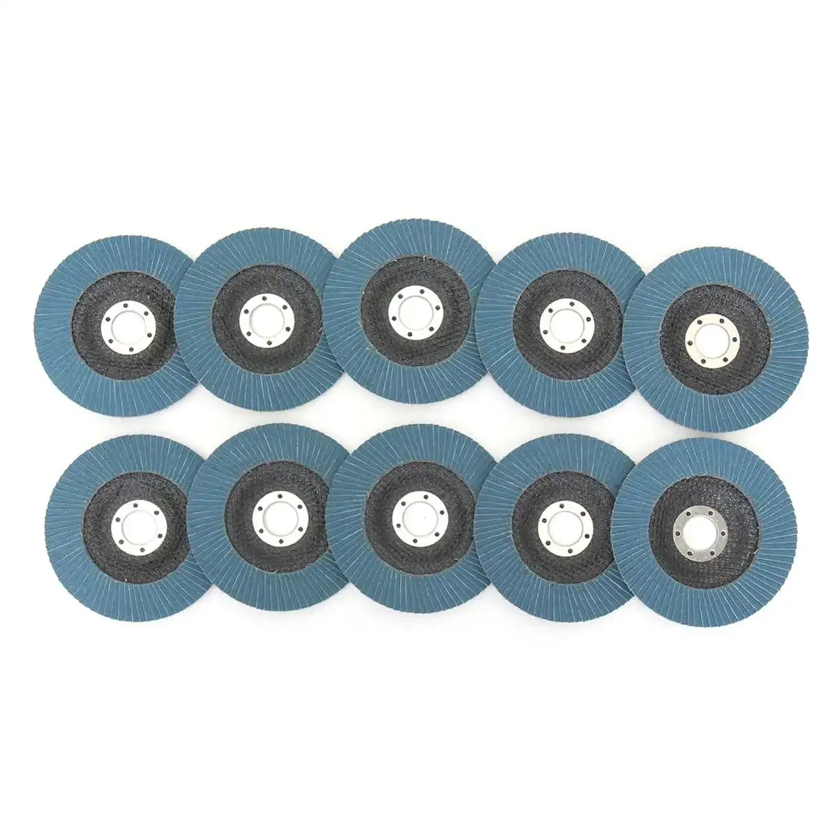 

10PCS 125mm 5 Inch Professional Flap Discs Sanding Discs 40/60/80/120 Grit Grinding Wheels Blades For Angle Grinder