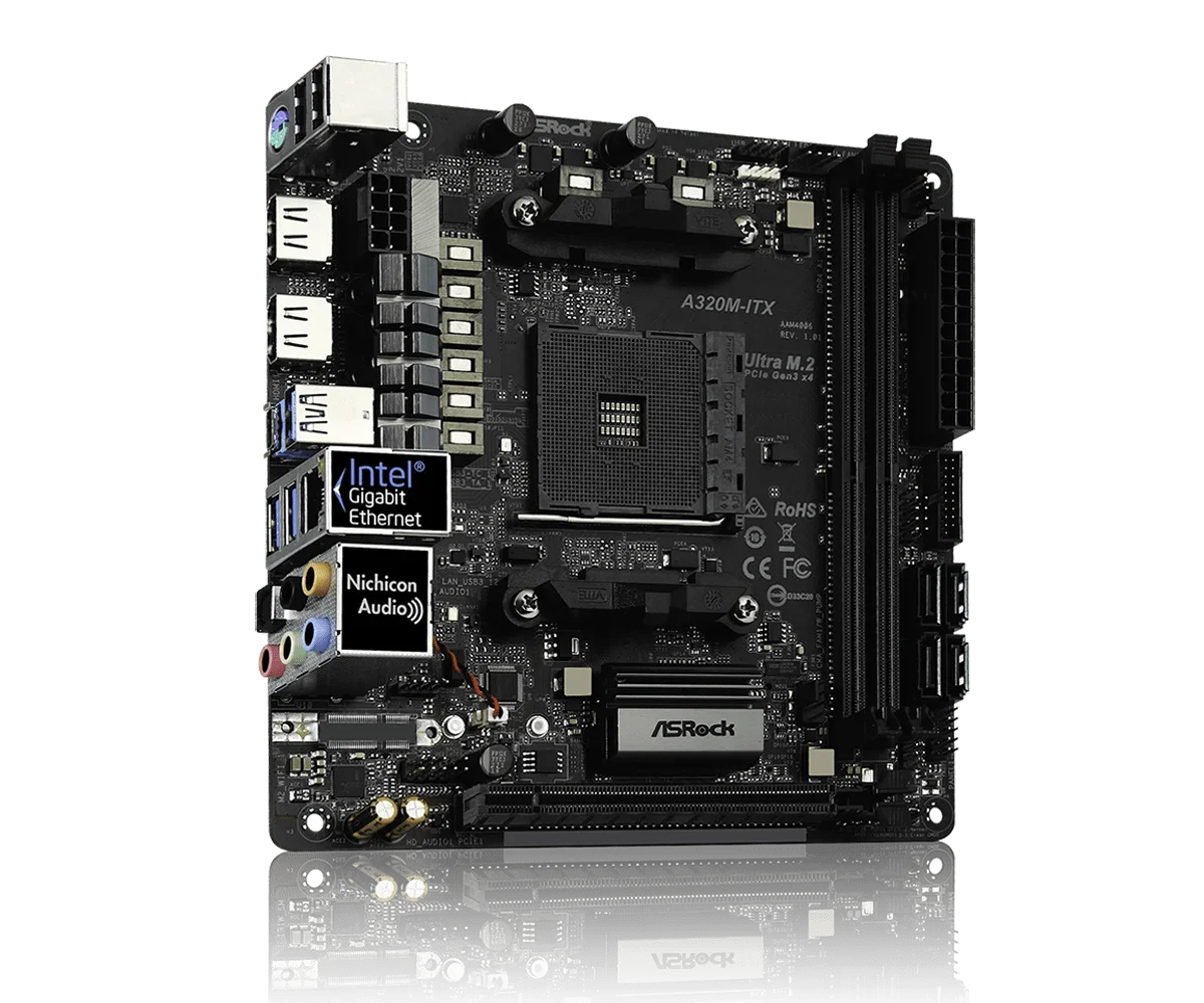 A320 A320M-ITX MINI ITX Motherboard ASRock A320M-ITX Socket AM4