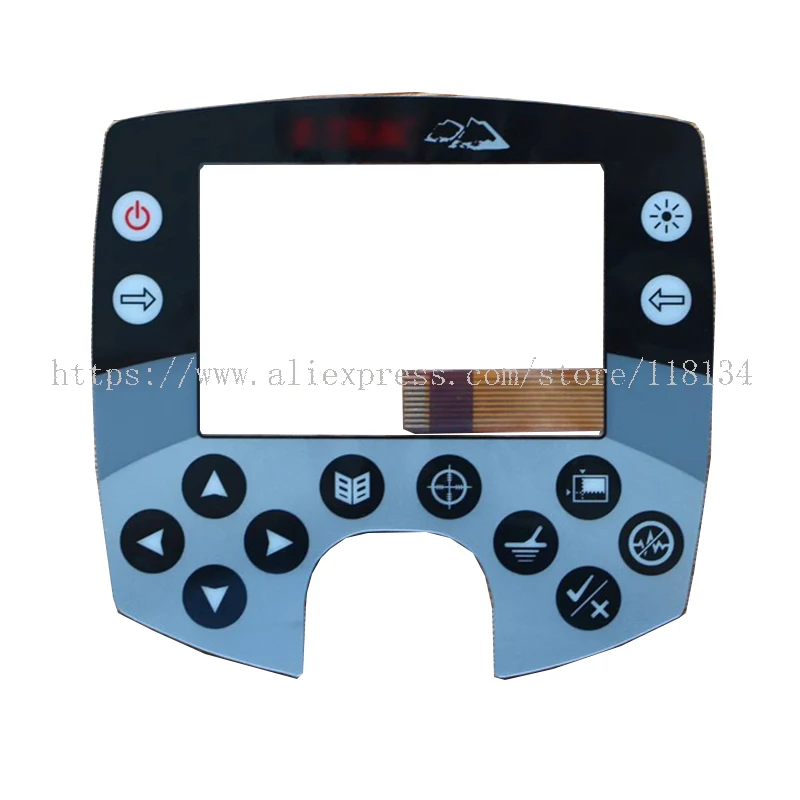 Metal Detector Tastiera A Membrana Pulsante Interruttore Tastiera Per Testula Minelab E-Trac Minelab Ouatttro Mp Minelab Explorerse