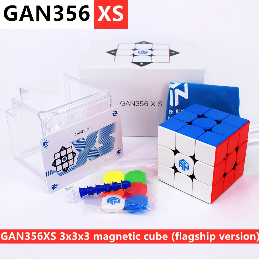 Gan 356xs Magic Speed Cube,stickers,professional,antistress
