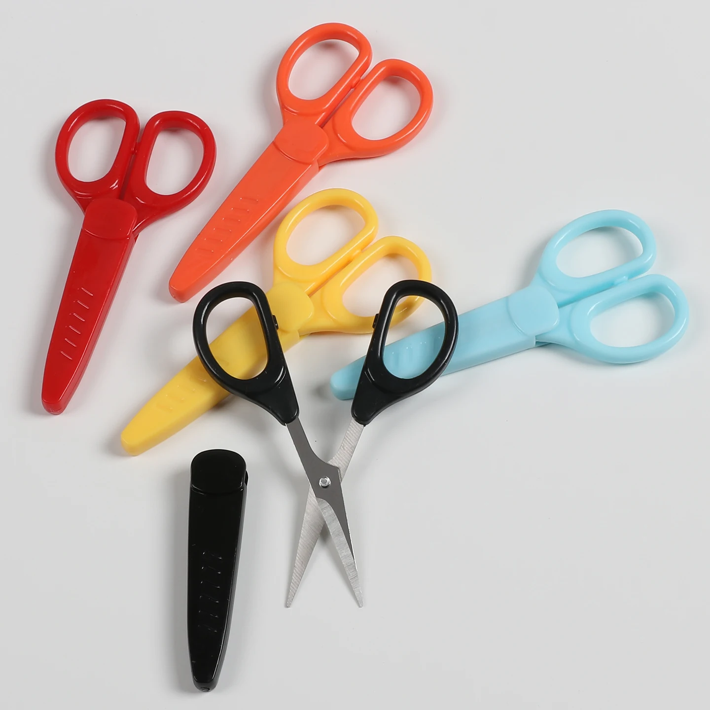 Handmade Art Craft Scissors Cutting Tools Straight Head Small Scissors For Cutting Paper Shapes Straight Lines Curved Lines Offi - 3