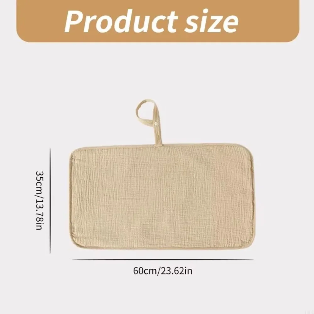 Soft Baby Diaper Changing Pad Strong Absorbent Breathable Infant Diaper Mat Diapering Sheet Hypoallergenic Baby Bed Pad Travel