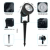 EU/US/UK Plug COB Super Bright Spotlight Led Garden Light Lawn Lamp Low Voltage Landscape Lighting Waterproof Outdoor Lamp 6