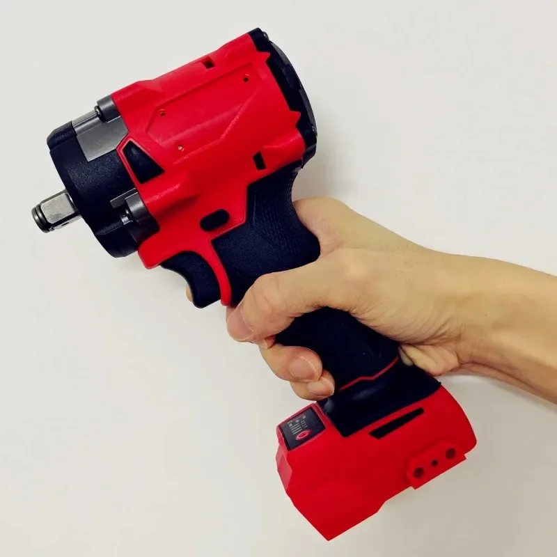 Brushless Impac Wrench 500N.m Electric Driver 1/2" Repair Cordless Screwdriver 4 Gears Power Tools for Milwaukee 18V Battery 4