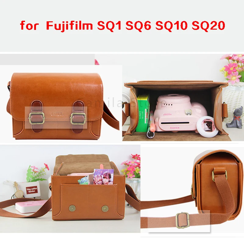 Per Fujifilm Instax Sq1 Sq6 Sq10 Sq20 Crystal Clear Jelly Camera Soft Bag Custodia Protettiva Cover Guaina Pouch Accessorie