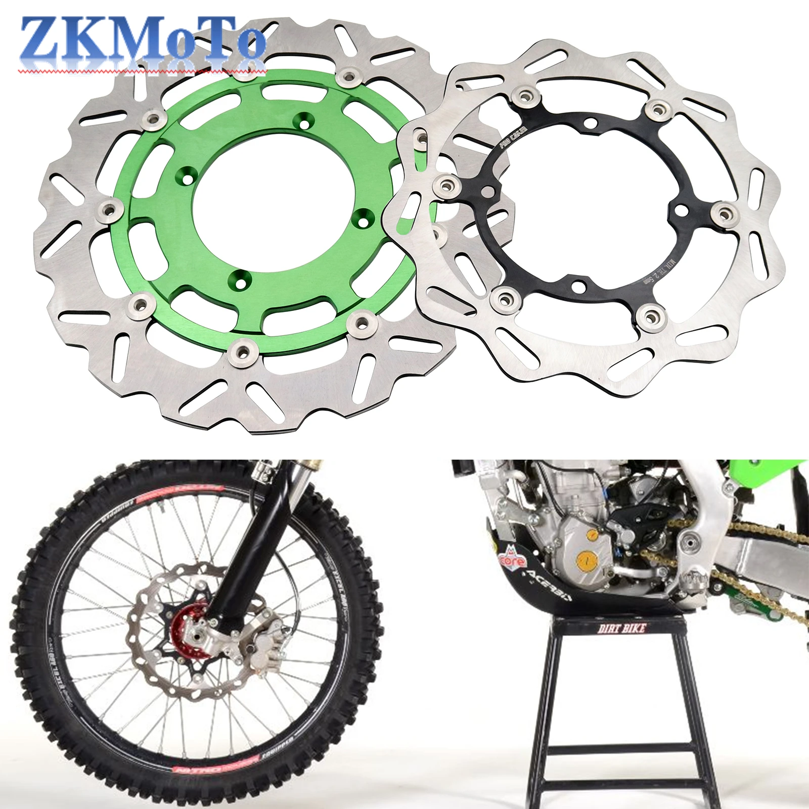 Inner Tube For Kawasaki KLX300R KLX450R KLX650 KX125 KX250 KX450F Front Wheel - Foto 3