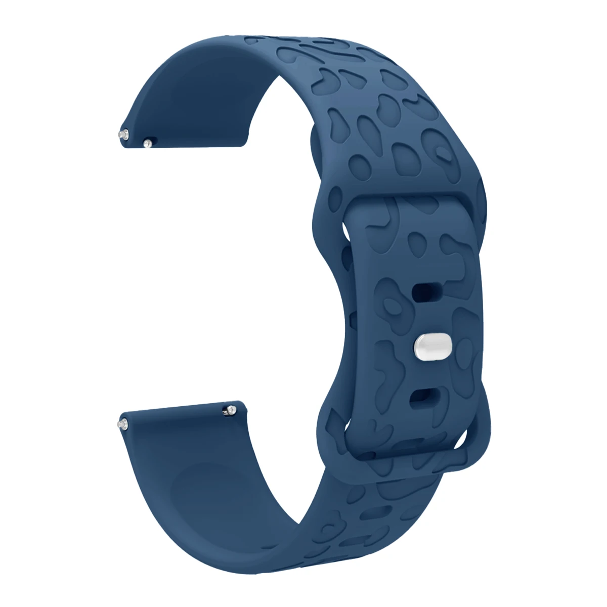 Engraved Silicone Watch Band - Adjustable Strap