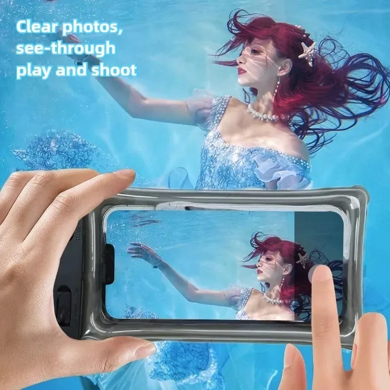 Waterproof PVC Phone Pouch for Swimming Rafting Beach