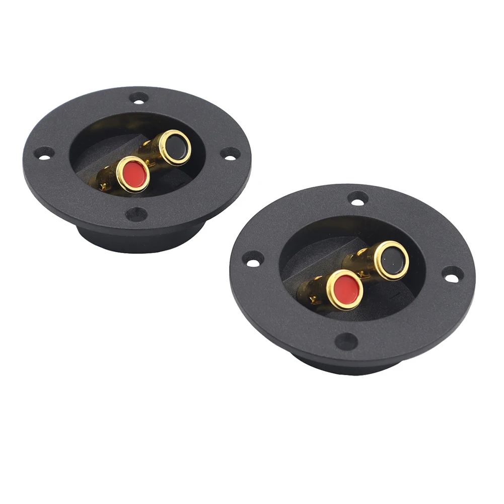 

Speaker Terminal Cups Quick Disconnect Rear Connections Clear Wiring Indicators Flexible Installation Universal Fitment