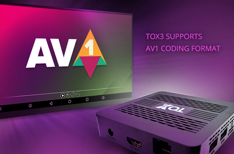 TOX3 Smart TV Box Android 11.0 4GB 32GB Amlogic S905X4 4K Media Player Wifi 1000