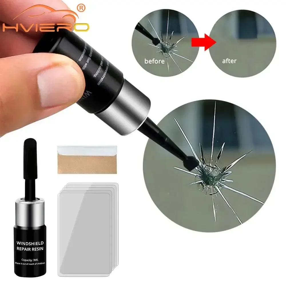 Screen Kit Curing Glue Auto Glass Car Windshield Cracked Repair Tools DIY Window Phone Scratch Crack Restores Accessories Clean automotive sealant adhesive