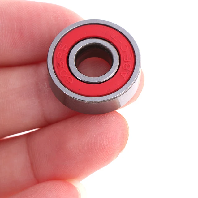 Rodamientos Mampara Ducha Rodamientos De Bolas 608 ZZ - 8 Piezas 8x22x7mm Para Monopatín, Patines O Scooters Rodamientos Bolas 608ZZ 8x22x7mm