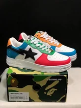  With Box 2022 A Bathing Ape men and women outdoor sports shoes BapeGoose Sta 1:1 breathable skateboard casual Low walking Shoes 
