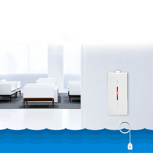 TAIBOAN 433MHz Wireless Water Leak Alarm Sensor Water Immersion Detector Preventing The Overflowed Water Work With Smart Centre 5