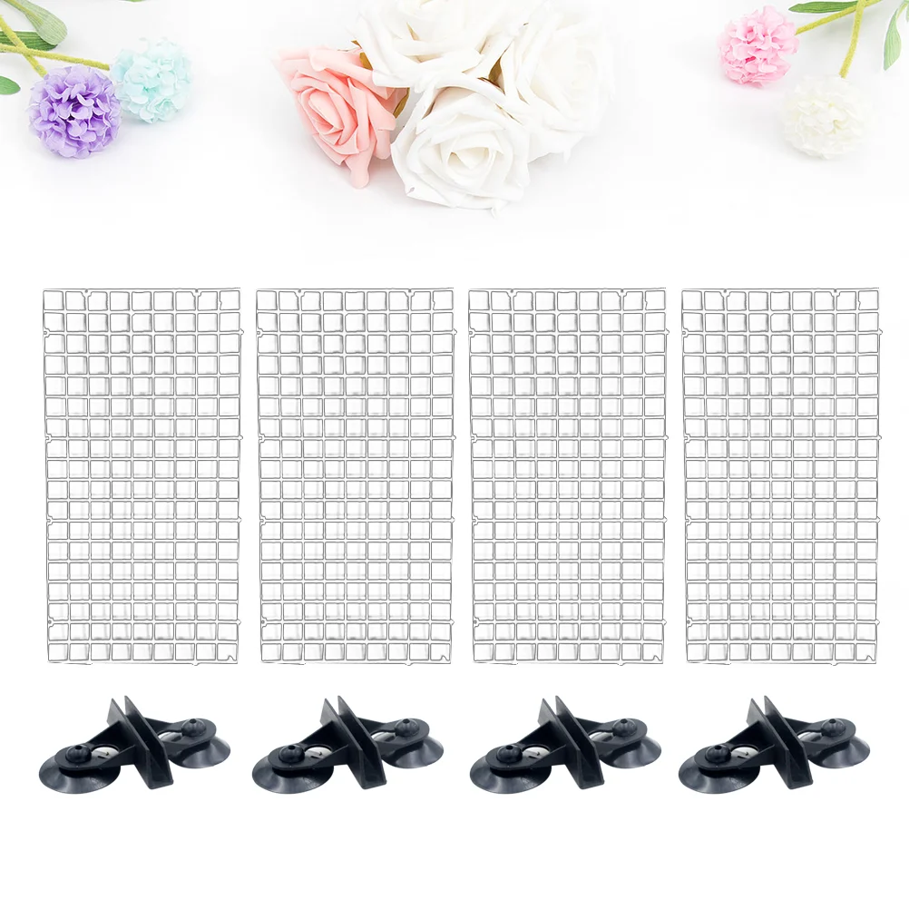 Aquarium Spliced Lattice Plate Partition Lattice Supplies for Betta Fish Aquarium Isolation Board Separator Filter Plate Fish aquarium divider board