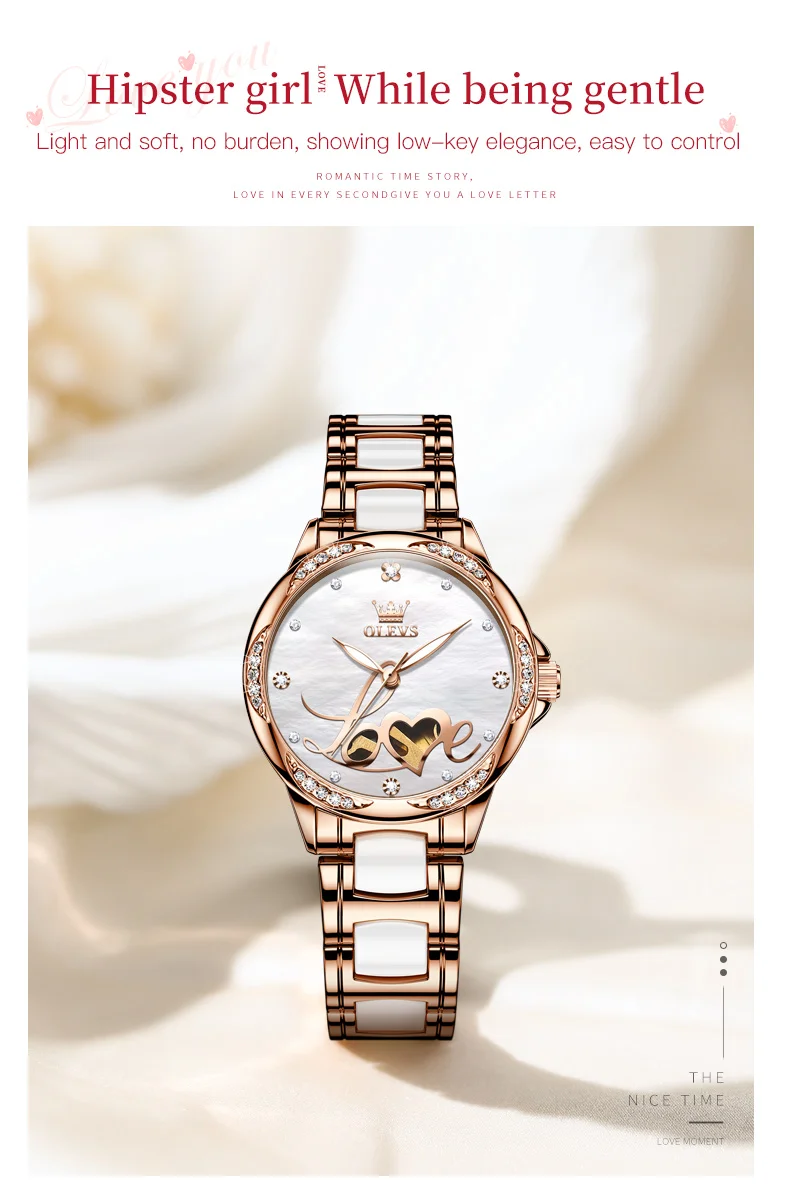 OLEVS 6613 Automatic Mechanical Women Watch description image 3