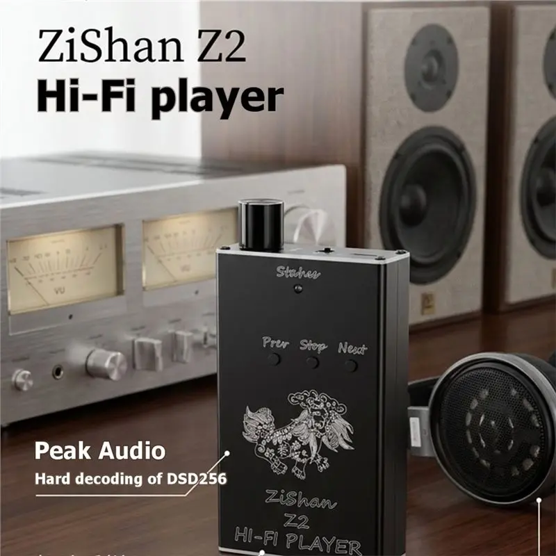 B03B-DSD Dard 디코딩 Hifi 휴대용 Zishan Z2 MP3 플레이어 무손실 음악 플레이어 ES9018 DAC 헤드폰 앰프 업그레이드