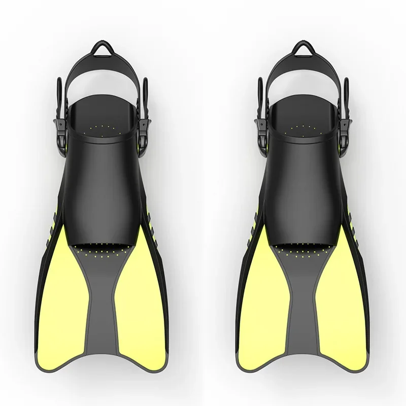 Adjustable Lace-up Frog Shoes Freestyle Diving Snorkeling Training Swim Equipment Adult Flippers Swimming Shoes 4
