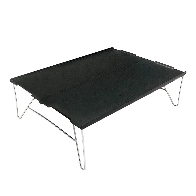 

Camping Barbecue Table Outdoor Picnic Desk Lightweight Hard-Topped Folding Table Aluminium Alloy Mini Table