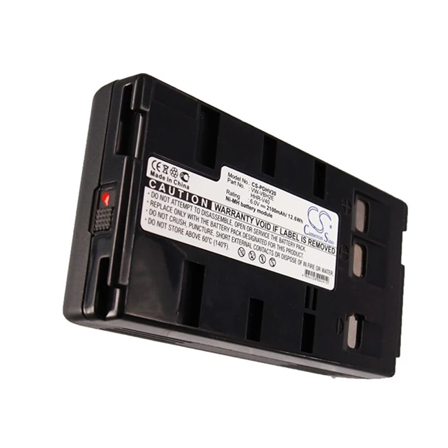 Cs 2100Mah Batteria Per Rca 1Cva157 1Cva158C 244265 244427 Av-158C Av8Mled Bb700 Bb99L Fb-120 Fb-1260 Jvc Gr-Ax270E