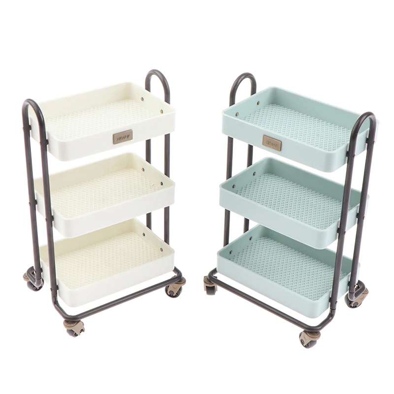 1:12   ̴Ͼó 3 ̾ 丮 īƮ ÷  ִ ֹ īƮ Modle Toys Doll House Accessories