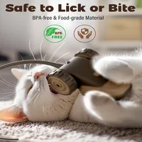 Smart Cat Toy 2 Modes Automatic Moving Touch Wake-up Toy Car for Cats Dogs Interactive Playing Kitten Training Pet Supplies 6