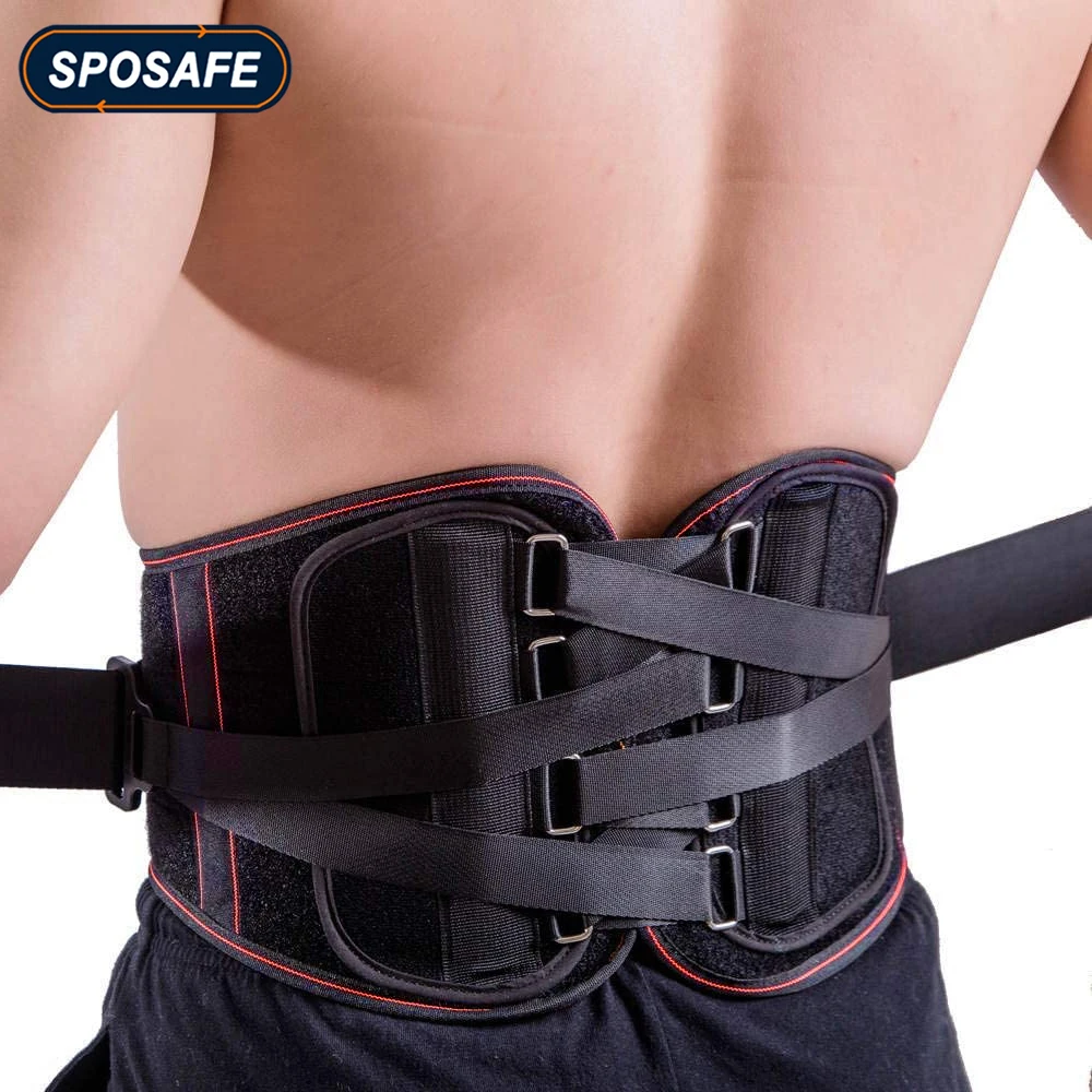 

Adjustable Waist Support Belt Lower Back Brace with Pulley for Men Women Lumbar Pain Relief,Sciatica,Scoliosis, Herniated Disc