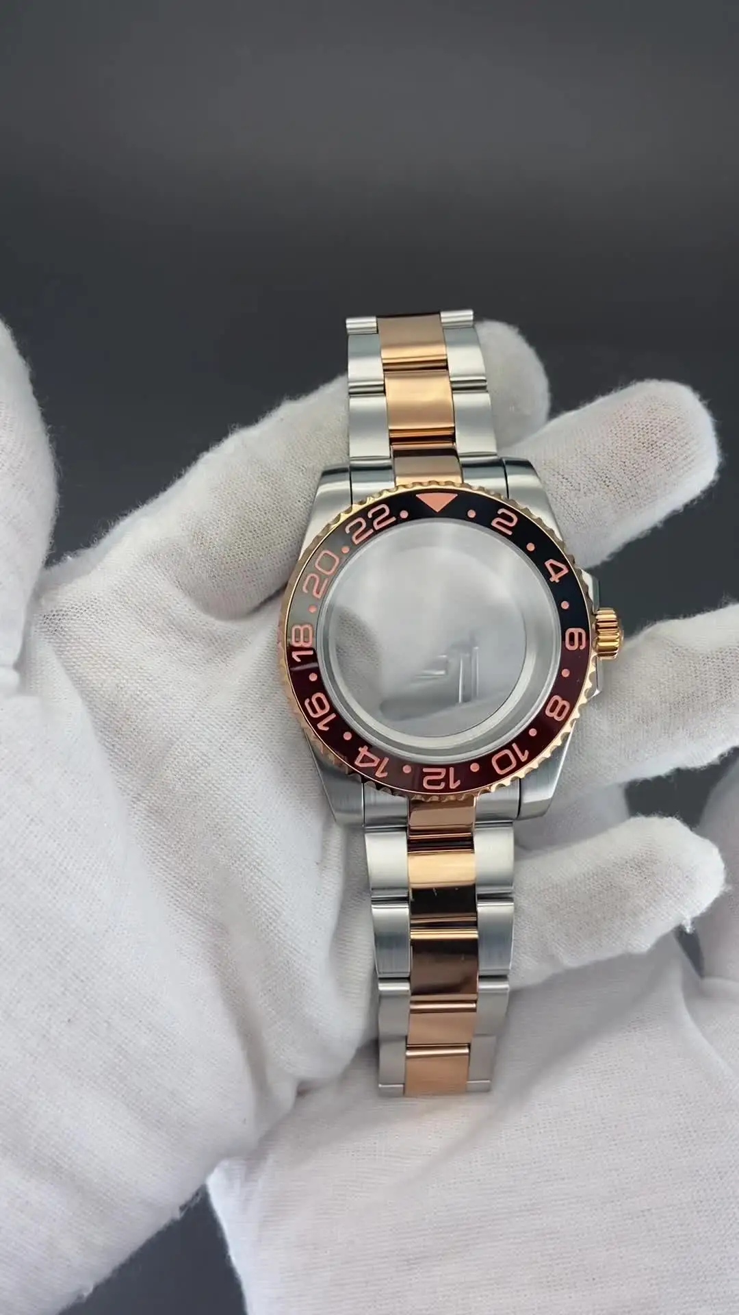 Roségold 40 Mm Uhrengehäuse, Armband, 28,5 Mm Zifferblatt, Root