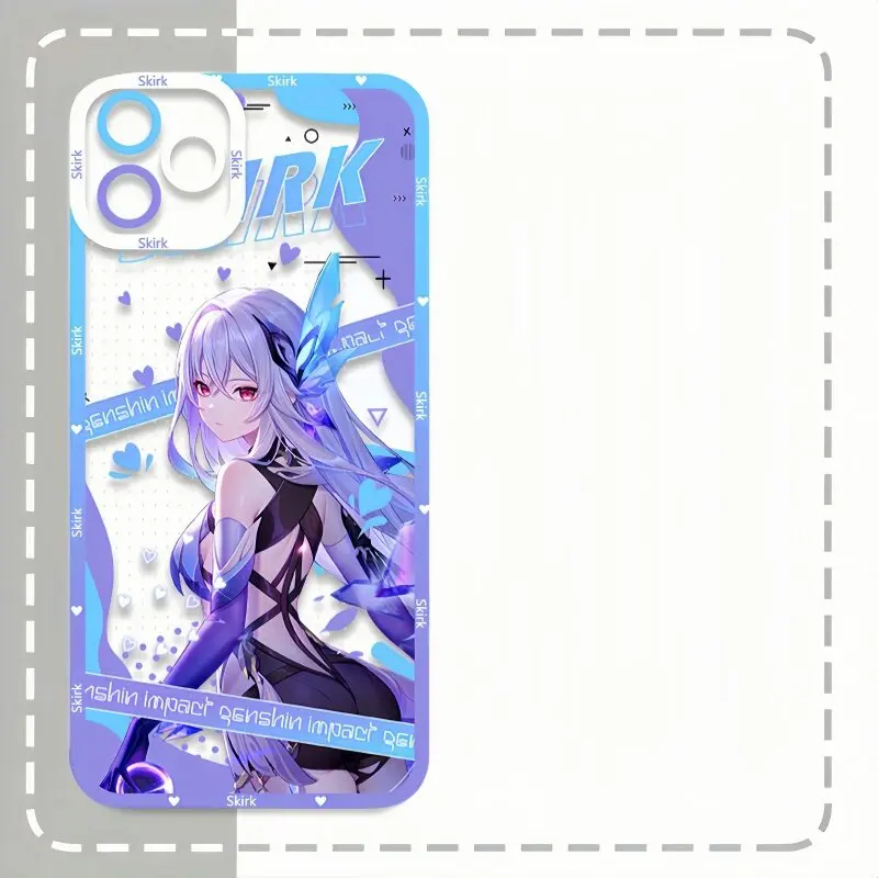 Skirk Character Design Phone Case - Genshin Impact Edition
