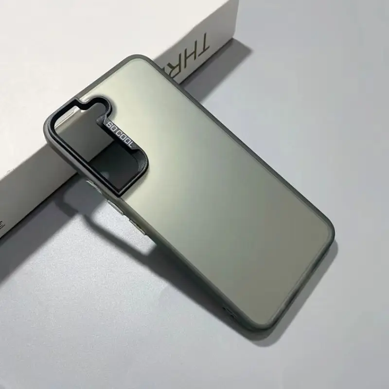 Luxury Metallic Aurora Skin Matte Phone Cover Case