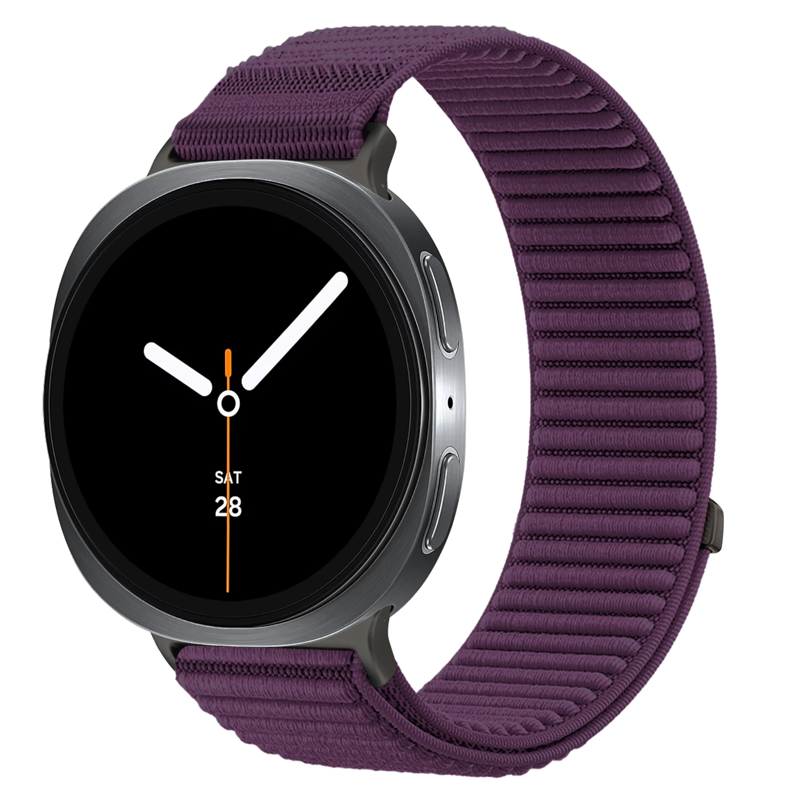 Enhanced Nylon Sport Strap for Smartwatches - Durable Watchband Bracelet Accessory