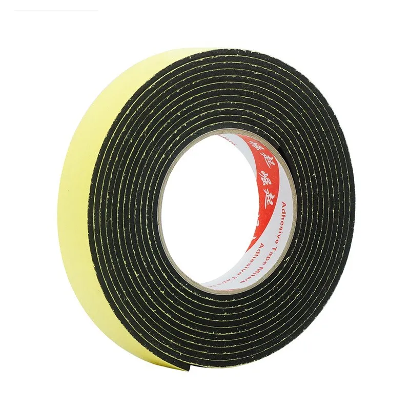 Rubber Foam Weatherstrip Self Stick Tape Industrial Adhesives, Sealants