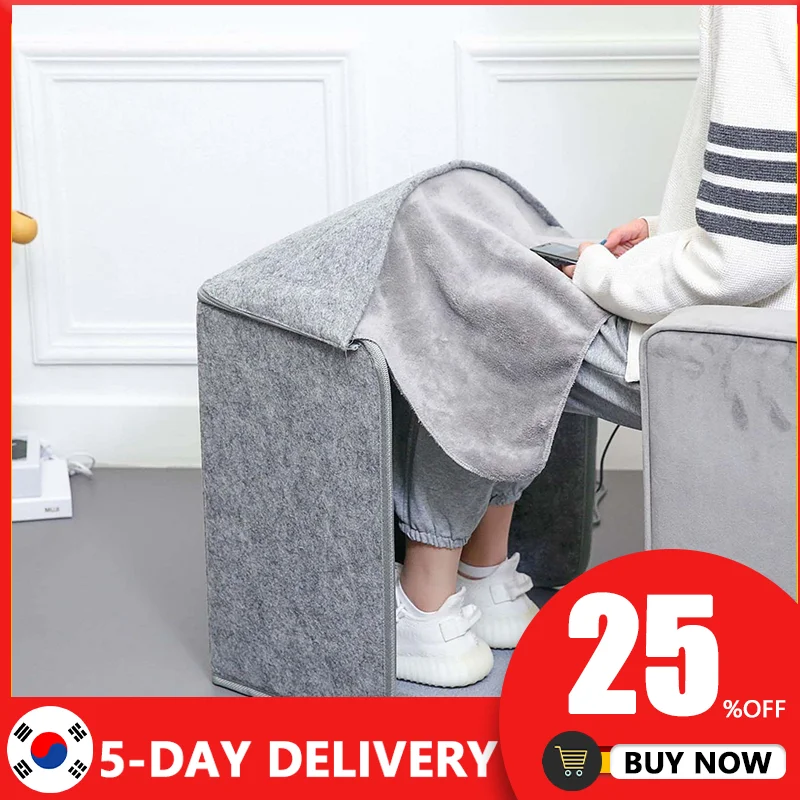 

220V 210W Winter Folding Heater Electric Foot Warmer Portable For Home Office Camping 5 Adjustable Temperature