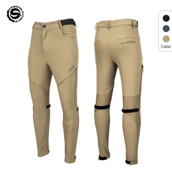 스타 필드 나이트 오토바이 라이딩 바지, 바이커 스키 모토 바지 CE 보호 장비 라이딩 투어링