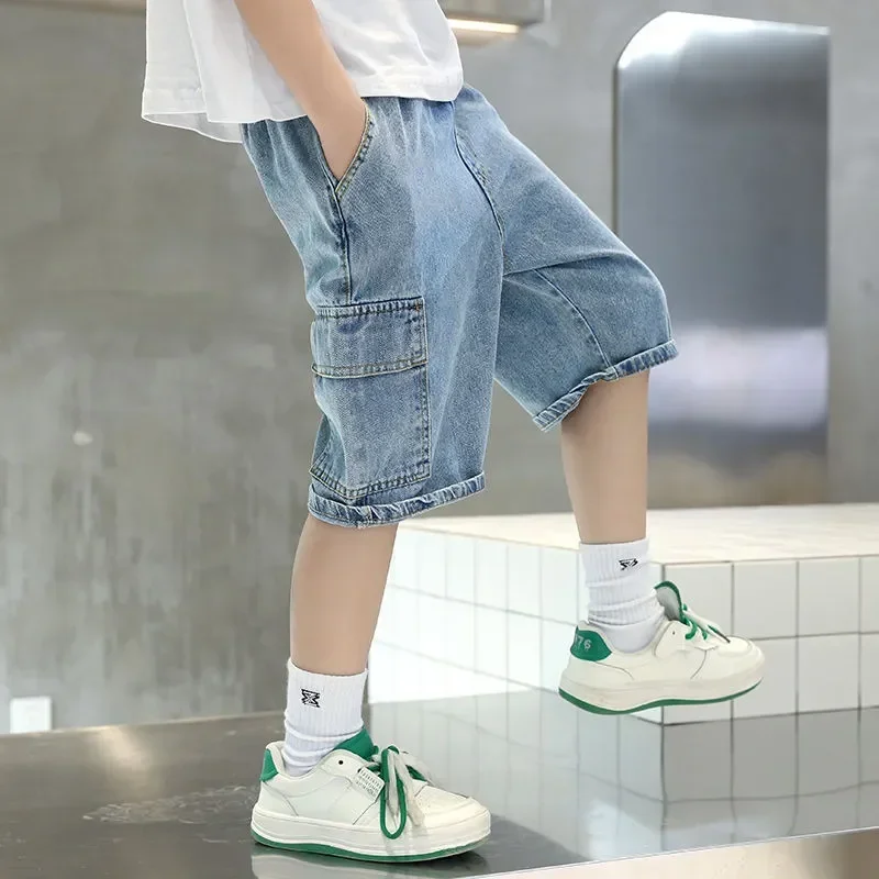 Boys Denim Shorts Children Boy Summer Pants Kids Jeans kids pants boys jeans