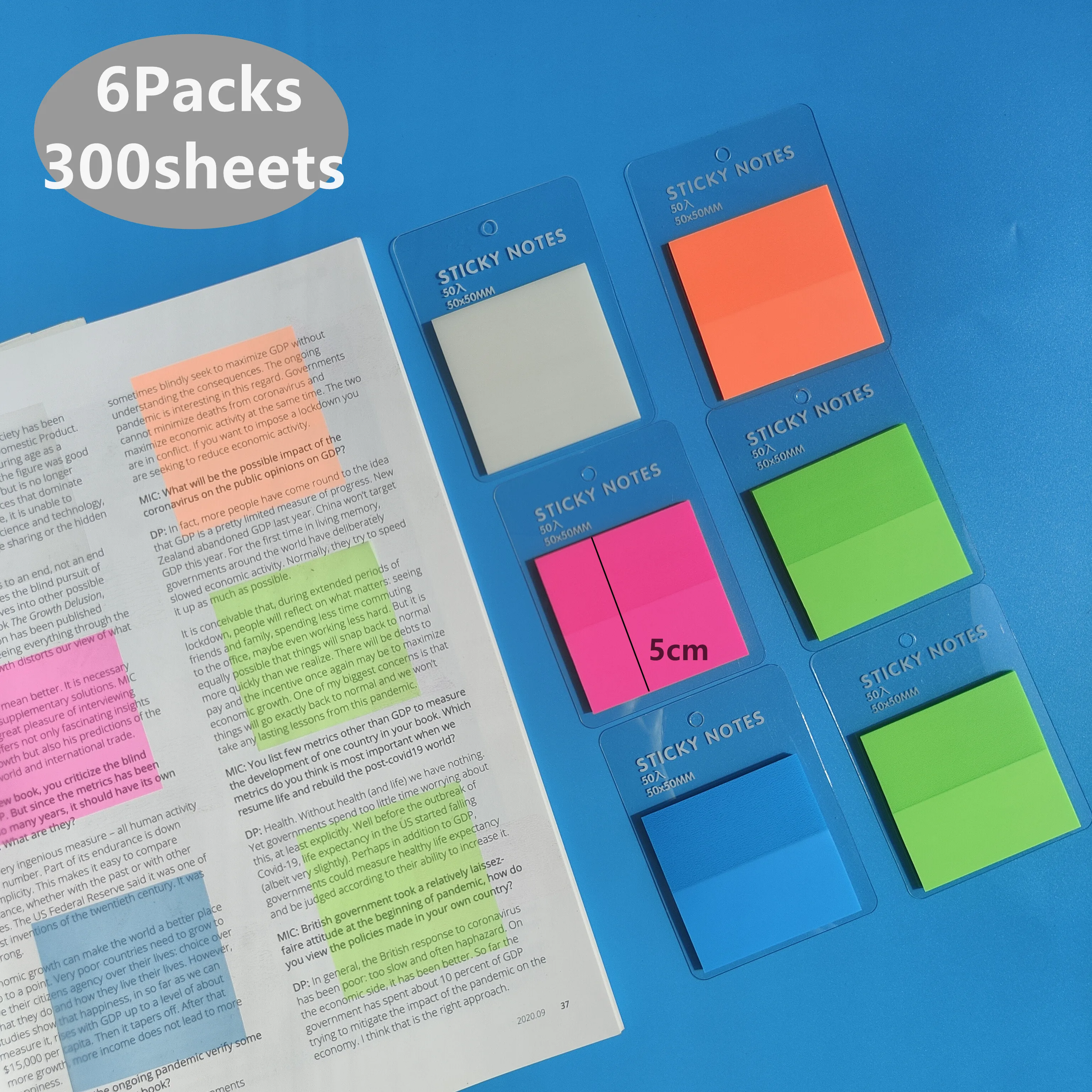 MWOOT 8 Peces Funny Nurse Stcky Notes, Medcal Theme Self-Adhesve Notepads For Records